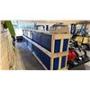 Image 2 : NEVCO 3402 PROFESSIONAL STADIUM DIGITAL FOOTBALL 2 SECTION SCOREBOARD WITH 717 BOARD CONTROLLER,