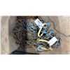 Image 2 : GROUP OF ASSORTED HEAVY DUTY LIFTING CABLE & CHAINS