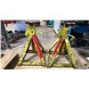 Image 2 : PAIR OF LINCOLN JACK STANDS