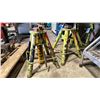 Image 4 : PAIR OF LINCOLN JACK STANDS *ONE MISSING A PIN*