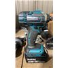 Image 10 : LARGE GROUP OF MAKITA CORDLESS POWER TOOLS INCLUDING RECIPROCATING SAW, GRINDER, 3 DRILLS, CIRCULAR