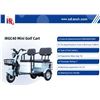 Image 2 : IRGC40 HIGH END MINI 2 SEATER ELECTRIC MINI GOLF CART *HAS KEYS & CHARGER, COLOR BLUE*