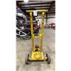 Image 3 : YELLOW METAL INDUSTRIAL WELDING CART