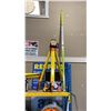 Image 1 : SELF LEVELING ROTARY LASER SET IN TRANSPORT CASE WITH TRIPOD & SURVEYORS RULER