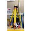 Image 2 : SELF LEVELING ROTARY LASER SET IN TRANSPORT CASE WITH TRIPOD & SURVEYORS RULER
