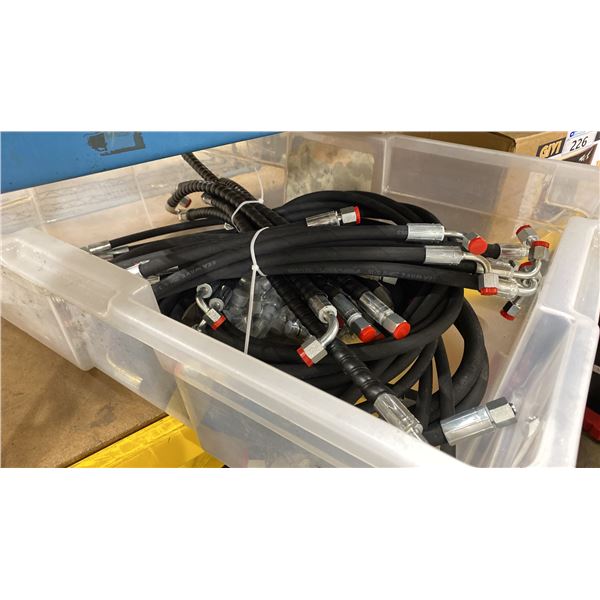 GIYI INDUSTRIAL MINI EXCAVATOR ASSORTED REPLACEMENT HYDRAULIC LINES / CAPS