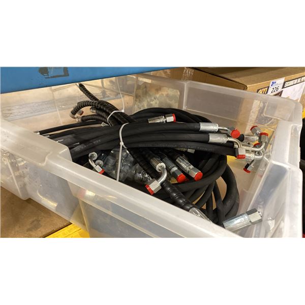 GIYI INDUSTRIAL MINI EXCAVATOR ASSORTED REPLACEMENT HYDRAULIC LINES / CAPS