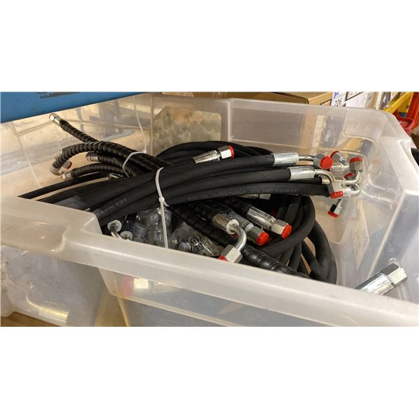 GIYI INDUSTRIAL MINI EXCAVATOR ASSORTED REPLACEMENT HYDRAULIC LINES / CAPS