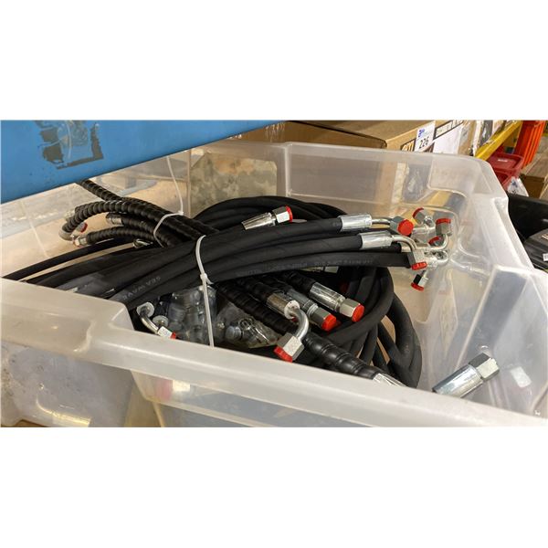 GIYI INDUSTRIAL MINI EXCAVATOR ASSORTED REPLACEMENT HYDRAULIC LINES / CAPS