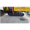 Image 5 : SDLANCH SDLD25 YELLOW RIDE ON GAS POWERED MINI CRAWLER DUMPER, 3 SPEED, 9" TRACKS, MANUAL DUMP BOX