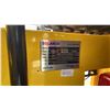 Image 6 : SDLANCH SDLD25 YELLOW RIDE ON GAS POWERED MINI CRAWLER DUMPER, 3 SPEED, 9" TRACKS, MANUAL DUMP BOX