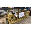 Image 1 : COFFING JLC INDUSTRIAL ELECTRIC CHAIN HOIST WITH CABLE, REMOTE & BRACKET IN YELLOW METAL MESH CRATE