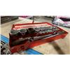 Image 2 : HEAVY DUTY SOCKET WRENCH SET IN METAL CASE