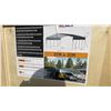 Image 3 : SDLANCH SDLC2020 20' X 20' ALL STEEL HIGH END CARPORT W/ OPEN SIDE WALLS *IN WOODEN CRATE*