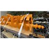 Image 3 : C301-SJB YELLOW MINI EXCAVATOR MULTI ATTACHMENT SET INCLUDING SMALL DIGGING BUCKET, 2 CLEANING