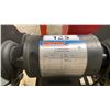 Image 3 : WESTWARD 8" INDUSTRIAL BENCH GRINDER MOUNTED ON METAL FORD-SMITH PEDESTAL