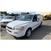 Image 1 : 2009 CHEVROLET UPLANDER, 4DR VAN, WHITE, VIN 1GNDV13129D119694,