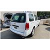 Image 3 : 2009 CHEVROLET UPLANDER, 4DR VAN, WHITE, VIN 1GNDV13129D119694,