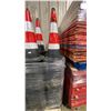 Image 1 : STACK OF APPROX 42 NEW INDUSTRIAL TRAFFIC CONES