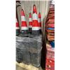 Image 1 : STACK OF APPROX 42 NEW INDUSTRIAL TRAFFIC CONES