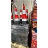 Image 1 : STACK OF APPROX 42 NEW INDUSTRIAL TRAFFIC CONES