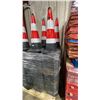 Image 1 : STACK OF APPROX 42 NEW INDUSTRIAL TRAFFIC CONES