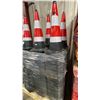 Image 1 : STACK OF APPROX 42 NEW INDUSTRIAL TRAFFIC CONES