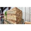 Image 2 : PALLET OF DOUGLAS FIR 6" X 3"  GLUE LAMINATE WOODEN PLANKS APPROX 79"L , APPROX 77PCS