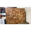 Image 3 : PALLET OF DOUGLAS FIR 6" X 3"  GLUE LAMINATE WOODEN PLANKS APPROX 79"L , APPROX 77PCS