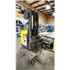 Image 1 : RAYMOND 20-4DR80TT 3000 LBS CAPACITY 2 STAGE 204" MAST ELECTRIC RIDE-ON REACH TRUCK, WIDE PALLET