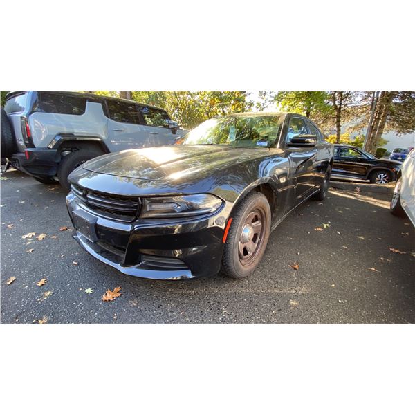 2015 DODGE CHARGER, 4DR SEDAN, BLACK, VIN 2C3CDXAG4FH891070,