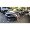 Image 1 : 2015 DODGE CHARGER, 4DR SEDAN, BLACK, VIN 2C3CDXAG4FH891070,