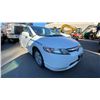 Image 4 : 2008 HONDA CIVIC HYBRID, 4DRSD, WHITE, VIN JHMFA36208S800927,