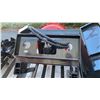 Image 3 : ORANGE / BLACK HYDRAULIC INDUSTRIAL MINI SKID STEER CEMENT MIXER ATTACHMENT