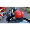 Image 4 : ORANGE / BLACK HYDRAULIC INDUSTRIAL MINI SKID STEER CEMENT MIXER ATTACHMENT