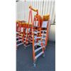 Image 2 : ALLRIGHT FXP300-06 HEAVY DUTY 6' ORANGE CARBON FIBER INDUSTRIAL PLATFORM LADDER