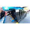 Image 1 : GIYI RB66 HEAVY DUTY 66" SKID STEER ROCK BUCKET ATTACHMENT