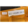 Image 2 : YELLOW HEAVY DUTY INDUSTRIAL MINI EXCAVATOR 44" RAKE ATTACHMENT *FITS CAT 305 EXCAVATORS*