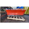 Image 1 : KUBOTA V4308 ORANGE 60" INDUSTRIAL MINI PLOW ATTACHMENT