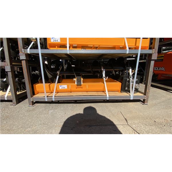 GIYI C-SM LXZ SKID STEER HYDRAULIC AUGER ATTACHMENT SET WITH 3 BITS- 8", 12" & 16"