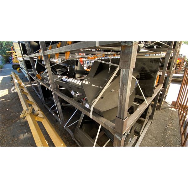 GIYI FLA79 ADJUSTABLE HEAVY DUTY LIFTING ARM FORKLIFT ATTACHMENT, 6' BASE, UP TO 126 INCHES FULLY