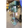 Image 3 : GENERAL INTERNATIONAL 75-030 M1 GREEN SINGLE PHASE ELECTRIC INDUSTRIAL FLOOR STANDING DRILL PRESS