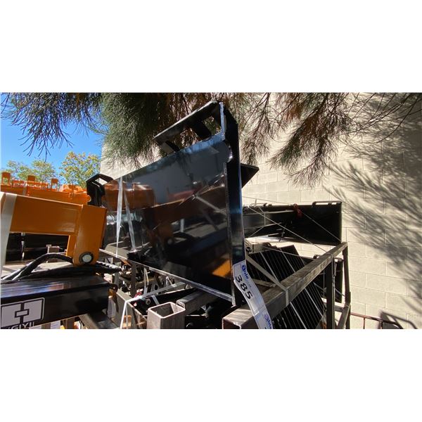 GIYI STB47 HEAVY DUTY SKID STEER TELESCOPIC BOOM ATTACHMENT, MAX LENGTH 131", 47" MAX REACH, 3300LB