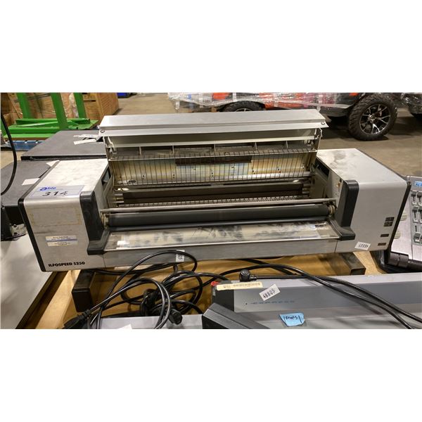 ILFORD ILFOPSEED 5250 MOTORIZED TABLE TOP ELECTRIC DRYER SYSTEM WITH POWER CORD