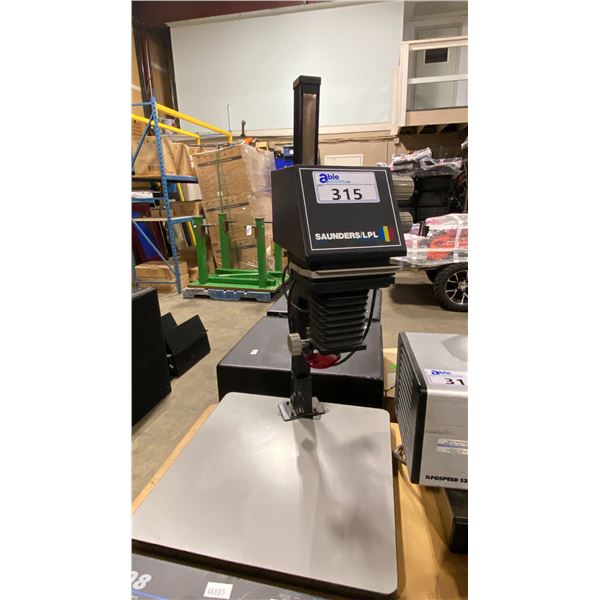 SAUNDERS/LPL 67D DICHROIC COMMERCIAL TABLETOP DARKROOM PHOTO ENLARGER