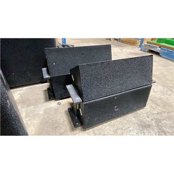 4 MEYER SOUND UMP-1P ULTRA COMPACT PROFESSIONAL STAGE POWERED SOUND REINFORCEMENT SPEAKERS WITH