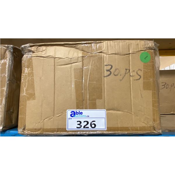 2 BOXES OF APPROXIMATELY 30 PIECES PER BOX OF COMMERCIAL LED STRING LIGHTS IN *COLOR GREEN*
