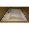 Image 2 : SET OF THREE PORCELAIN VANITY SINKS, APPROX DIMENSIONS 24"X20"