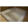 Image 3 : SET OF THREE PORCELAIN VANITY SINKS, APPROX DIMENSIONS 24"X20"