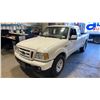 Image 1 : 2011 FORD RANGER SPORT 4X4 PICKUP WHITE VIN 1FTLR4FE7BPA75334